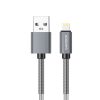 Spring Tail Metal Lighting Micro Type-c Data Charging USB Cable
