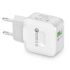 2021 Newest Wholesale 18W Super Fast Charging Qc 3.0 Dual Ports Usb Wall Charger
