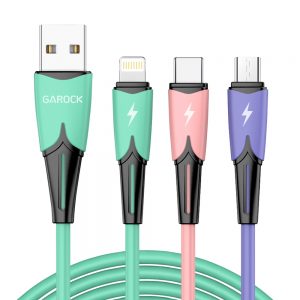 3 in 1 USB Charging Cable for Micro USB Type C USB Cable