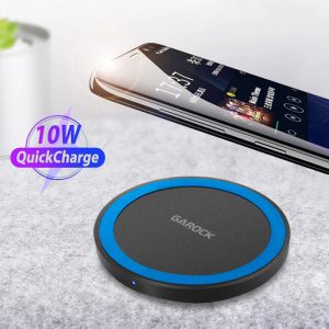 Mini Size Smart Charging Wireless Charger With Lamp