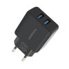 Portable Travel Cell Phone adapter 5v 3.4a 2 Ports USB Travel Charger