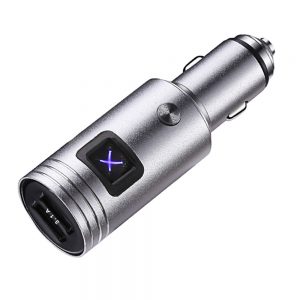 Cigarette Lighter Fast Charging Metal Dual USB Ports Car Charger