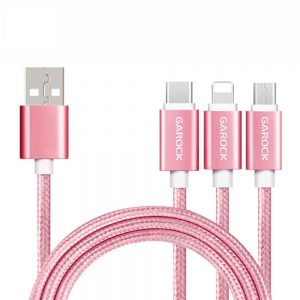 High Quality Super Flexible Braided Color Charging Data Type C Micro Usb Cable