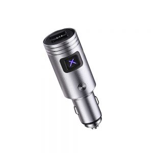 Cigarette Lighter Fast Charging Metal Dual USB Ports Car Charger