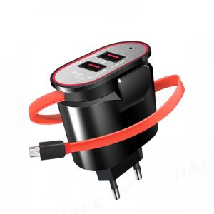 Free Sample Electronic 2 Ports Fast Phone Wall Travel Charger