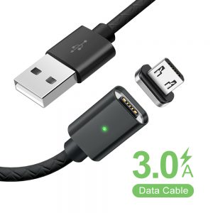 Data Transmission Magnetic Data Cable with LED indicator