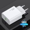 quick charge 3.0 multi pd usb-c fast uk plug adapter travel usb wall charger