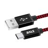 Fast 3 in 1 Charge Android Data Braided 3.0 Micro USB Cable