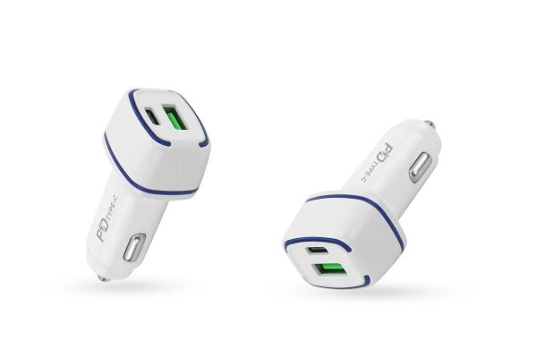 PD 38W USB A+C Car Charger