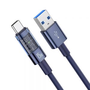 5A fast charging Transparent data cable PD QC