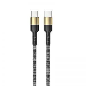 60W Braided USB C to USB C PD data cable M129