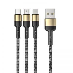 60W Braided USB C to USB C PD data cable M129