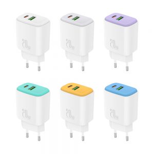 PD 20W Type C Wall Charger USB GaN