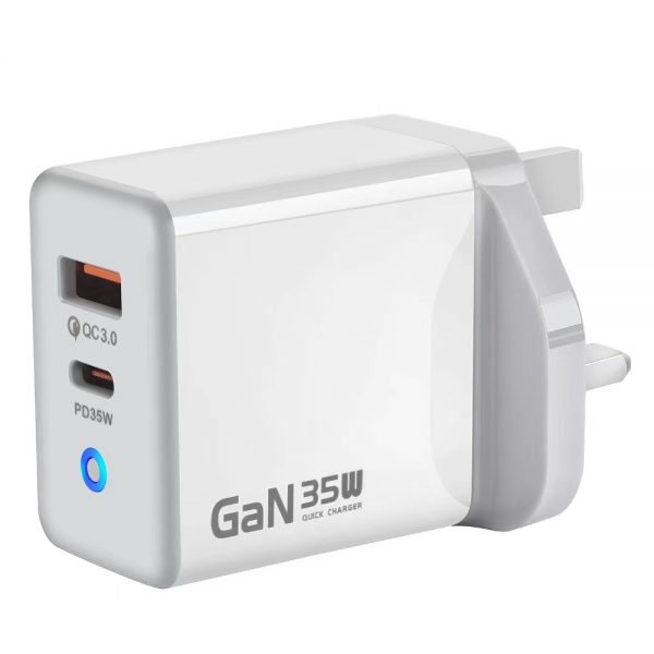 35W GaN Travel Charger USB Type C PD