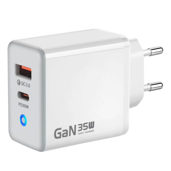 35W GaN Travel Charger USB Type C PD