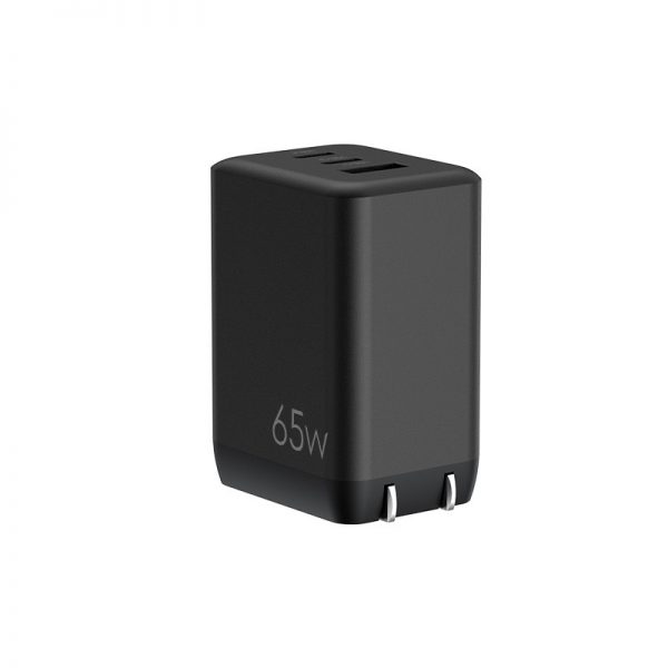 65W GaN Wall Charger 2C1A Laptop Adapter