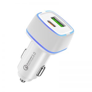 PD 38W USB A+C Car Charger