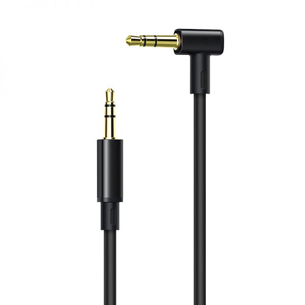 90° 3.5mm to 3.5mm Male AUX Audio Cable