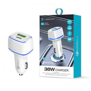 PD 38W USB A+C Car Charger