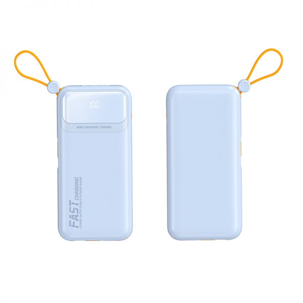 Powerbank PD20W 10000mAh Built-in Cable