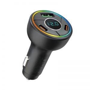 96 Watt PD Car Charger LED digital display 2C1A